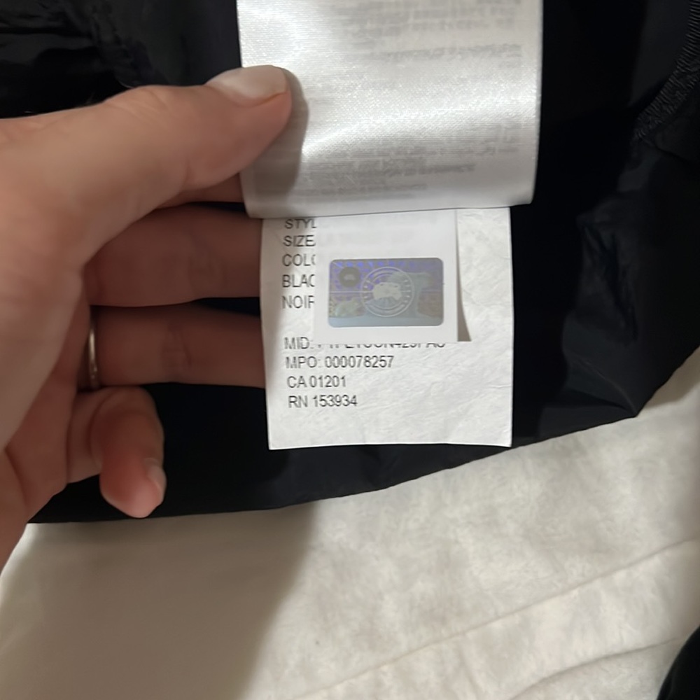 Canada Goode : Black Sinclair Wind Jacket - image 5